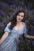 Laden Sie das Bild in den Galerie-Viewer, Ophelia Kleid cornflower