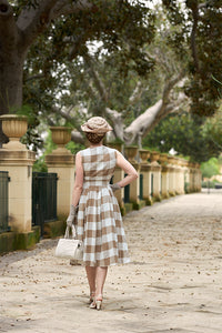 Marcella Sadie Checkered Dress