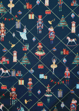 Laden Sie das Bild in den Galerie-Viewer, Dunkelblaues Nussknacker Kleid Scarlette
