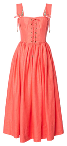 Giuseppina Kleid nectarine
