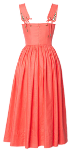 Giuseppina Kleid nectarine