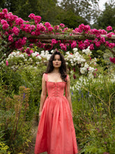 Laden Sie das Bild in den Galerie-Viewer, Giuseppina Kleid nectarine
