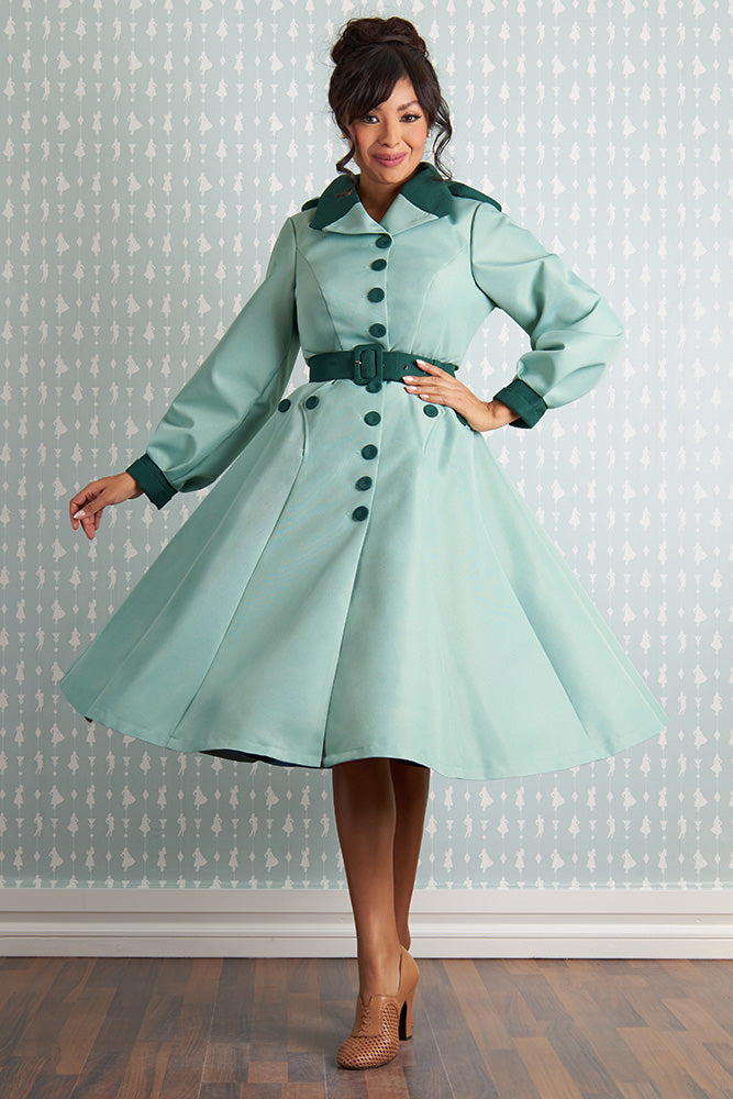 Aude-Minty Versatile Water-resistant Trench Coat