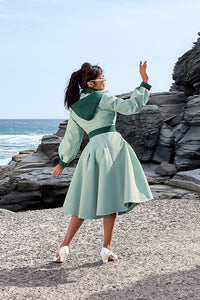 Aude-Minty Versatile Water-resistant Trench Coat