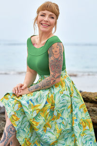 Renita-Naia Floral Swing Skirt