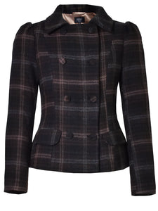 Jacke Coco Marooncheck