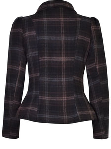 Jacke Coco Marooncheck