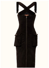 Laden Sie das Bild in den Galerie-Viewer, Factory Kleid ebony
