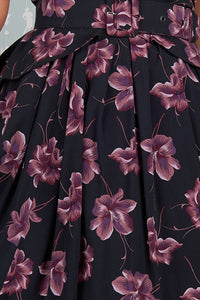 Diana-Lou 1940s viscose floral summer Dress