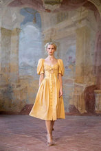 Laden Sie das Bild in den Galerie-Viewer, Eleonora Kleid gelato al limone
