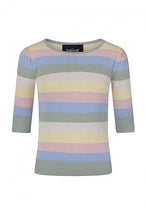 Laden Sie das Bild in den Galerie-Viewer, Chrissie Teacup Stripes Knitted Top
