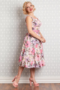 Kaitlin Taffy Swing Dress in rose - Limited edition