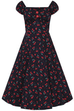Laden Sie das Bild in den Galerie-Viewer, Dolores Vintage Cherry Love Dress
