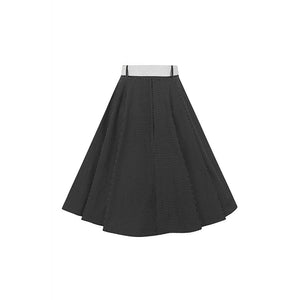 Mini Polka Dot Swing Skirt