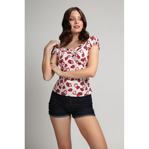 Dolores Strawberry Top