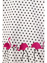 Laden Sie das Bild in den Galerie-Viewer, Fancy Flamingo Swing Skirt
