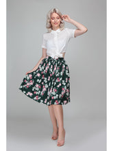 Laden Sie das Bild in den Galerie-Viewer, Jasmine Vintage Bloom Swing Skirt
