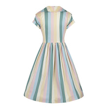 Laden Sie das Bild in den Galerie-Viewer, Judy Teacup Stripe Swing Dress
