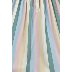 Judy Teacup Stripe Swing Dress